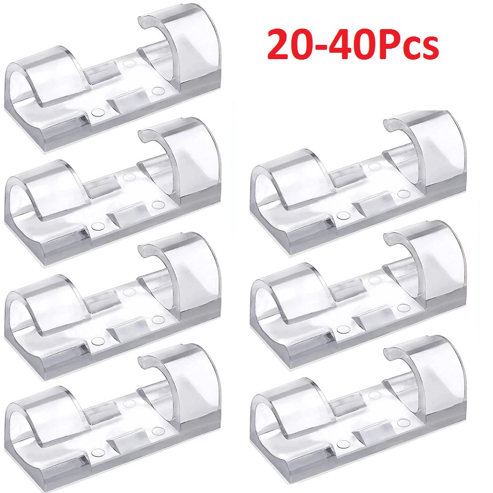 Tippet Line - Clips de rangement de câbles, 40