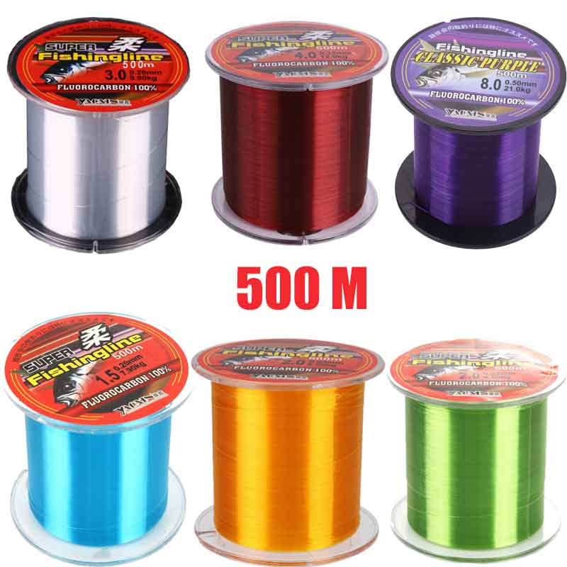 Fluorocarbon Line - Ligne de pêche en Nylon Super