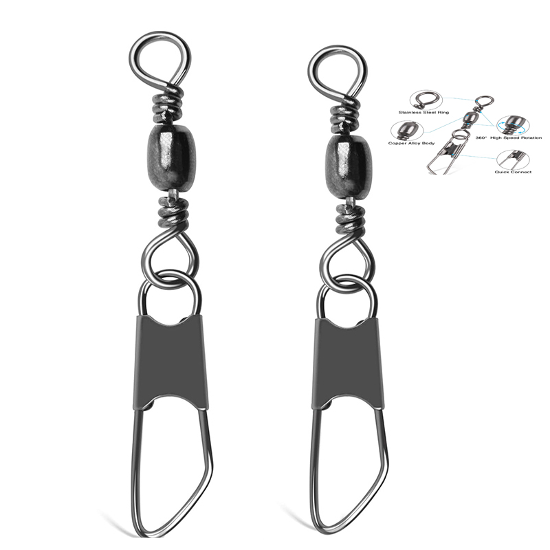 Saltwater Line - Lot de 100 émerillons de pêche