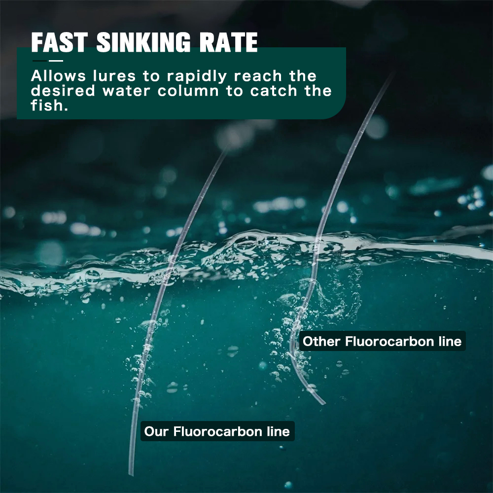ZUKIBO-Ligne de Pêche 100 Fluo - Fluorocarbon Line avis et prix
