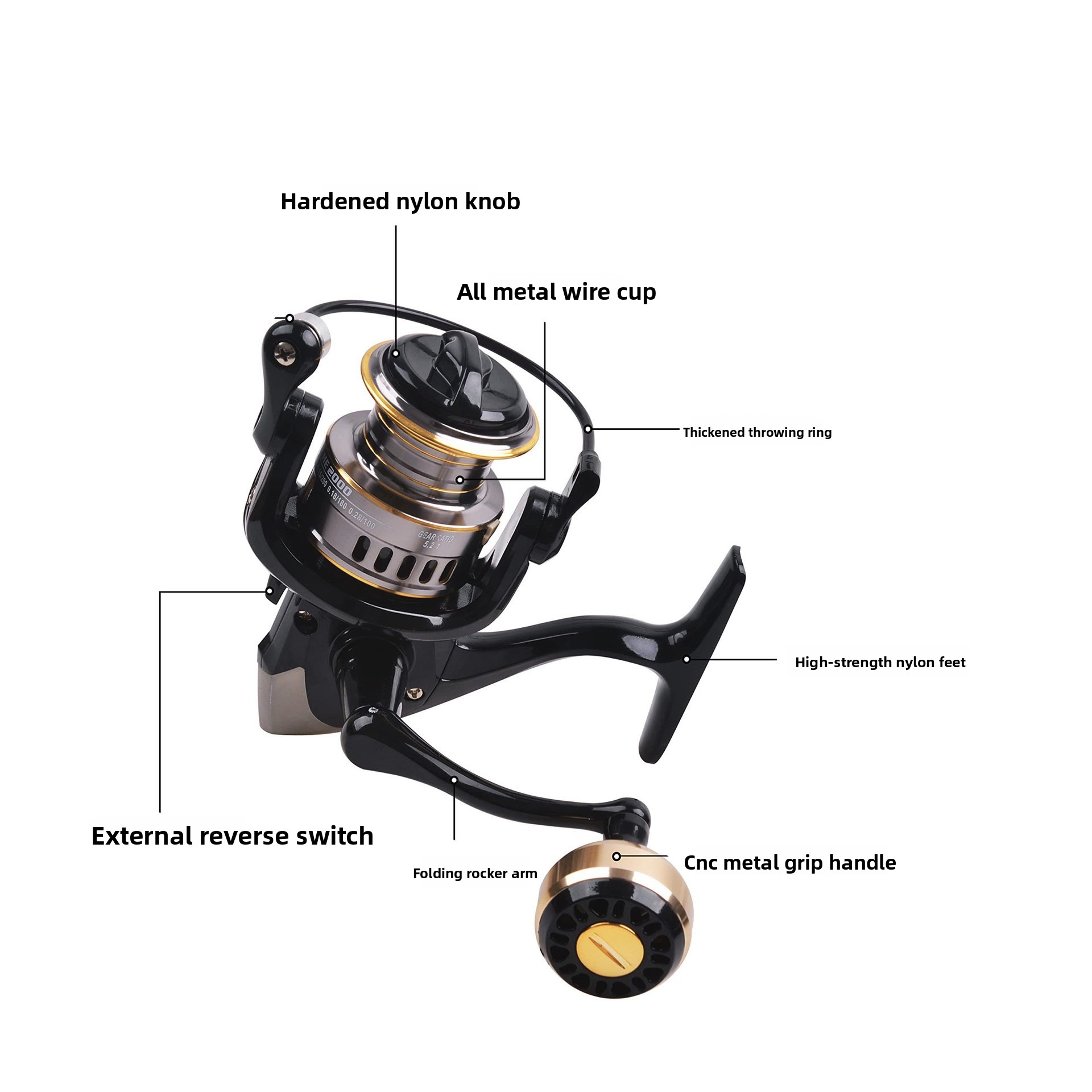 Moulinet de pêche spinning ent - Ice Fishing Line avis et prix