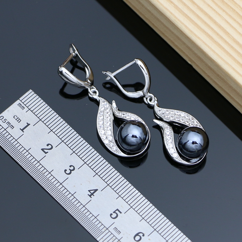 Perles noires 925 ensembles de - Freshwater Line avis et prix