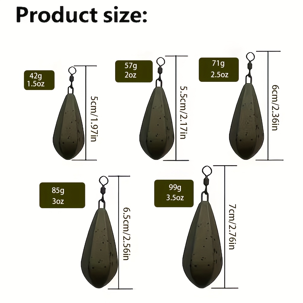 Paquet de 4 plombs de pêche à  - Saltwater Line avis et prix