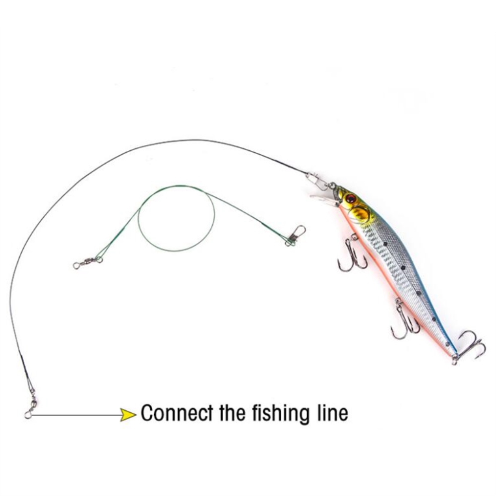 Ligne de pêche en acier anti-m - Leader Line avis et prix
