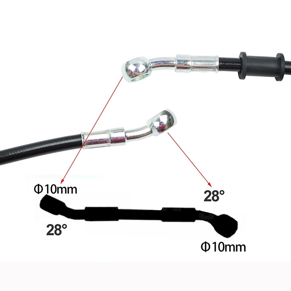 Tuyau de frein hydraulique pou - Braided Line avis et prix