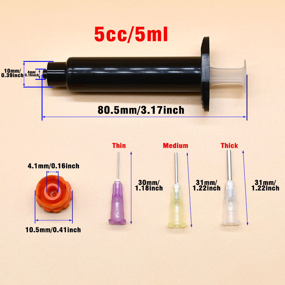 2 ensembles de seringues noire - Fishing Line Dispenser avis et prix