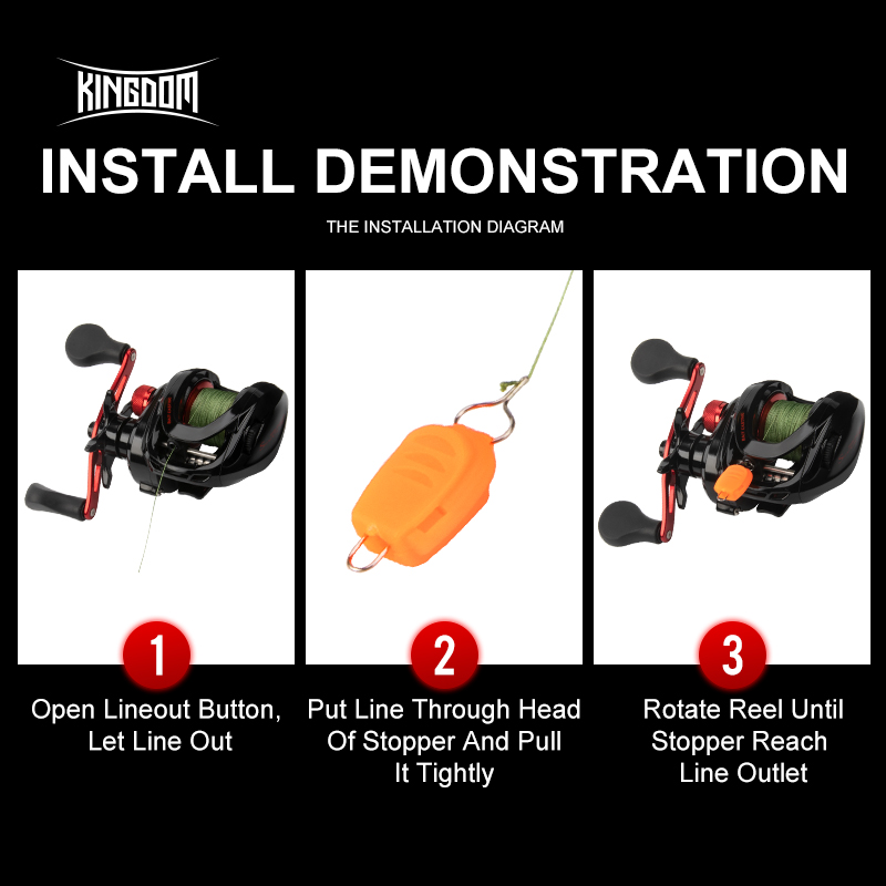 Kingdom – accessoires de pêche - Fishing Line Spooler avis et prix