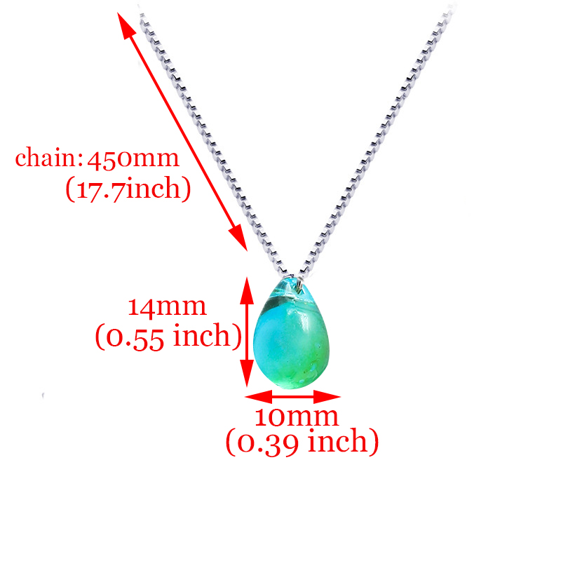 Collier larmes de sirène océan - Fishing Line Box avis et prix