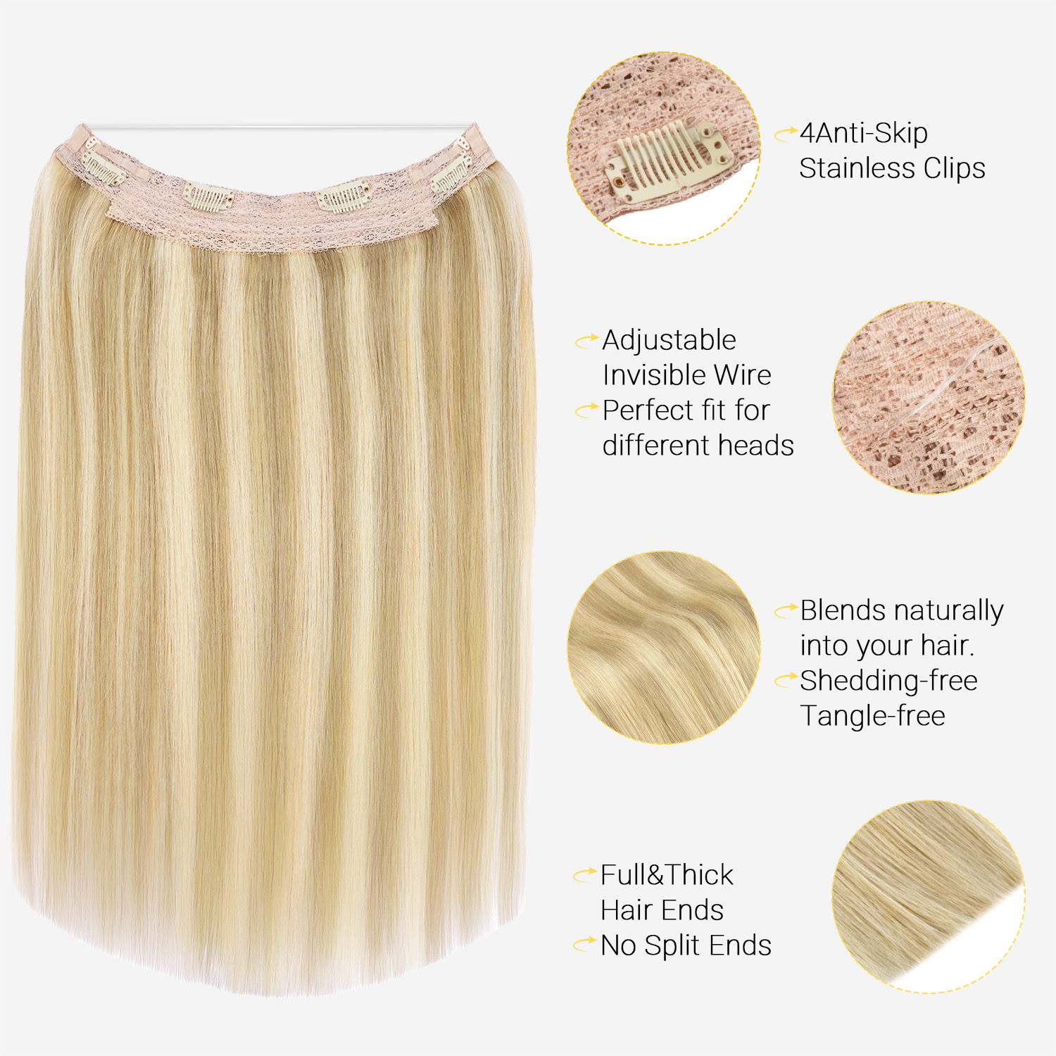 Extensions de cheveux halo inv - Tippet Line avis et prix