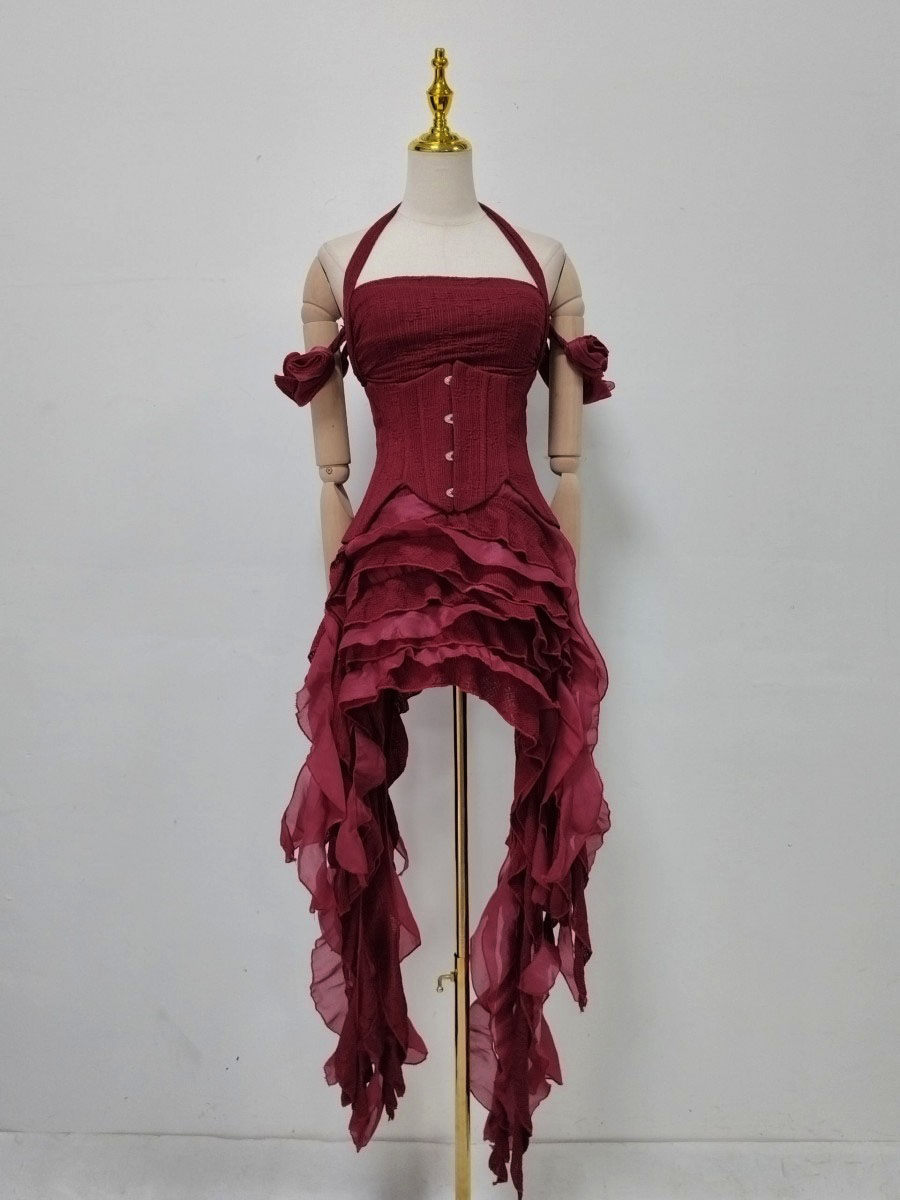 KBQ – Mini robe irrégulière à  - Fly Line avis et prix