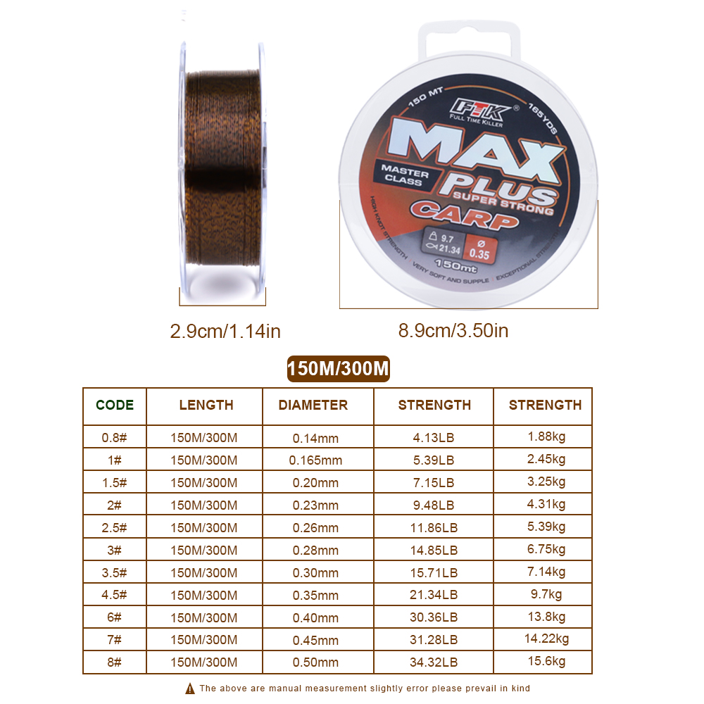 FTK-Ligne de pêche bionique à  - Monofilament Line avis et prix