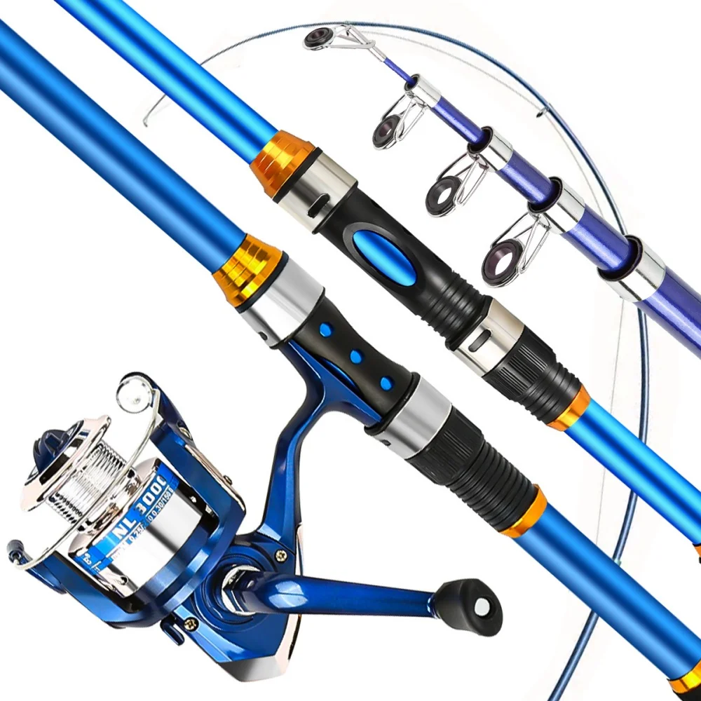 Ensemble de canne à pêche téle - Fishing Line Spooler avis et prix
