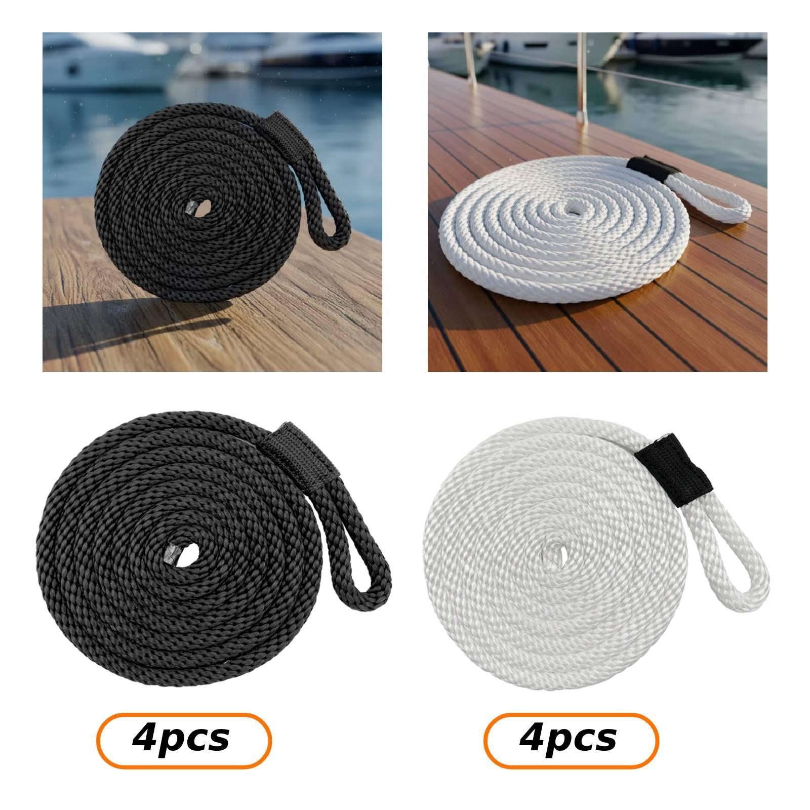 4 Cordes d'Amarrage Robustes p - Braided Line avis et prix