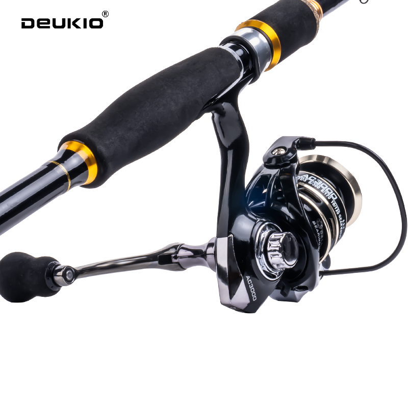 DEUKIO Combo Canne à Pêche et  - Fishing Line Spooler avis et prix