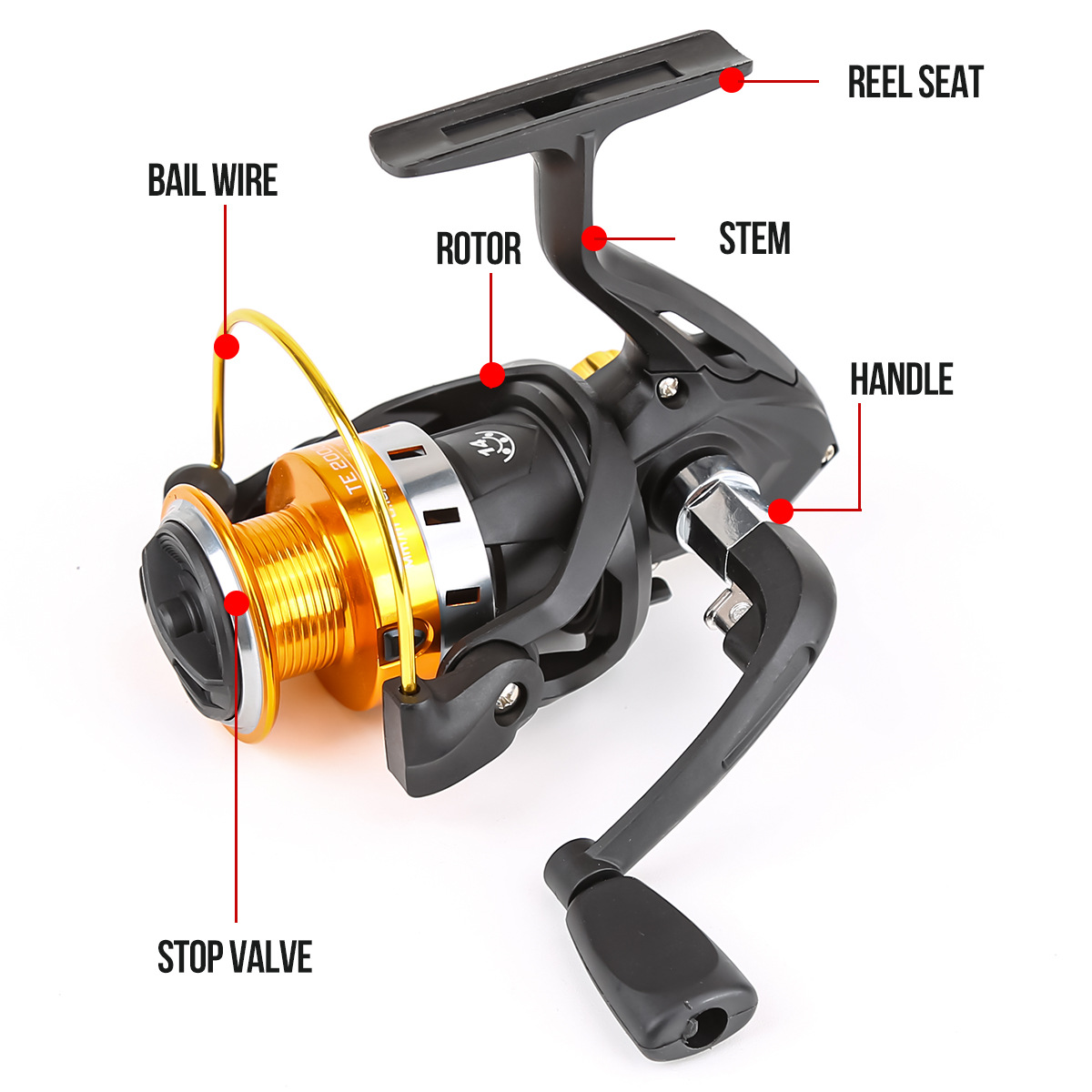 Moulinet de pêche spinning ave - Ice Fishing Line avis et prix